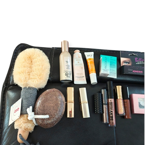 Large Beauty Lot Buxom L'Oreal KVD No7 Nyx Nails Lipstick Marcelle KVD - Picture 8 of 14